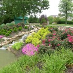 commercial landscape design project in Cincinnati, Ohio