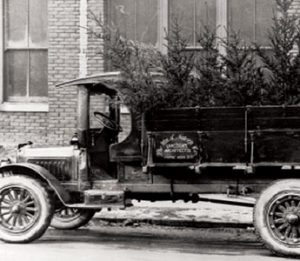 Historic photo of Natorp's Nursery, serving Cincinnati gardeners since 1916